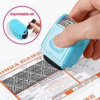 Durable Roller Identity Protection Stamps Safety Portable ID Security Stamp Privacy Protection Identity Address Blocker