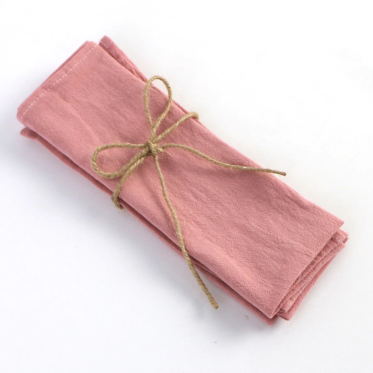 4PC 30X45CM Wedding Cloth Napkins Sage Green Cotton Fabric  Dinner Kitchen Tea Towels Table Design Mat Christmas Decoration