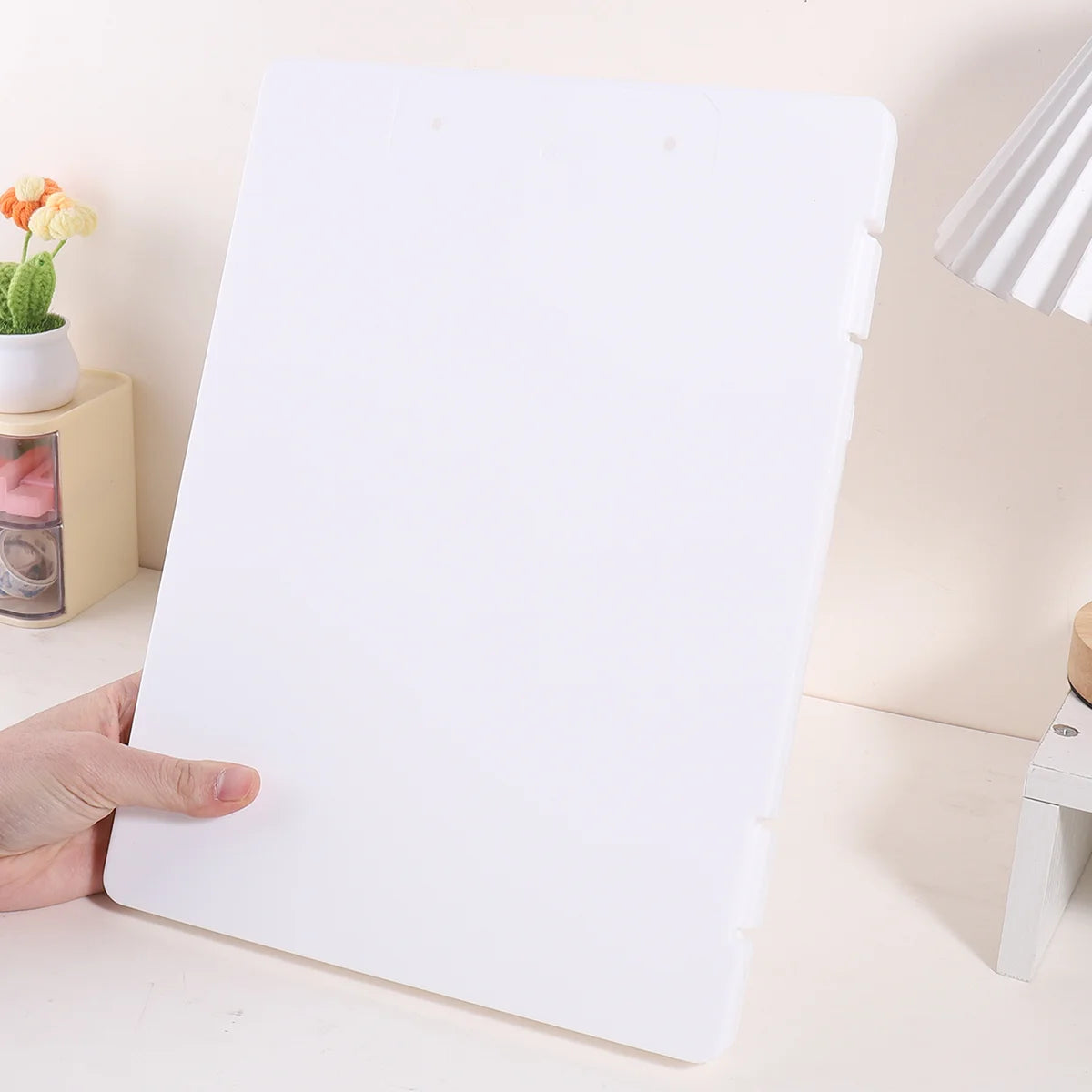 A4 Multi-functional File Folder Desktop Test Paper Organizer Office Document Board Folder Storage Box Writing Board, Office