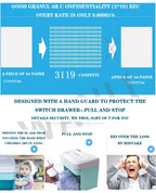 1PC Electric Paper Shredder Electric File Shredder 24v Small Office Household Paper Shredder Granular
