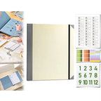 New Portable In Case I Go Missing Binder Multiple Pockets Large Capacity Manila Pocket Folder File Storage Tools File Organizer