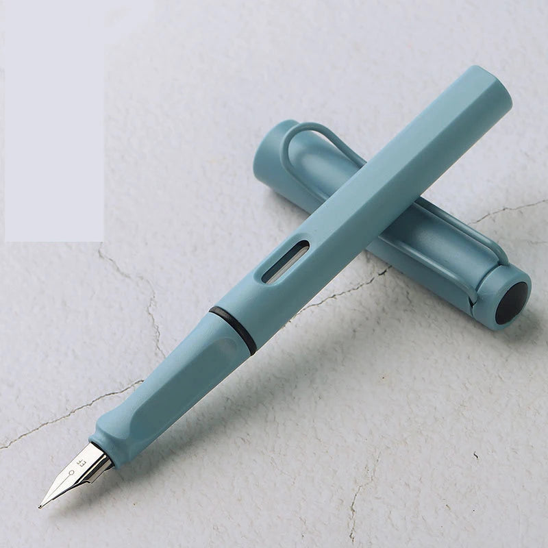High-Quality Calligraphy Fountain Pen Luxury Ink Cartridge Writing Office School Supplies for Students