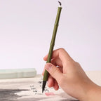 Oil Watercolor Chinese Calligraphy Brush Wood Oil Painting Art Paint Brush Wolf Hair Scriptures Writing Brush Drawing Tool
