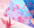 400Sheets Origami Paper Craft Folding Lucky Wish Paper Crane Craft Double Sided Folding Lucky Wish Paper DIY Color Scrapbooking