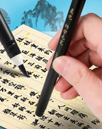 M&G Professional Calligraphy Brush with Ink Soft Tip No Need to Dip Chinese Pai Writing Tool for Practice