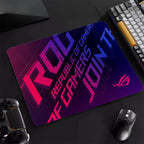 AS-US ROG Game Player Square Mousepad Small Size Home Desk Protector Mat Washable Desktop Mouse Pad Anti-slip Rubber Table Mats