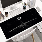 Hot Sell Large Gaming Mouse Pad Multi-size Gamer Mat Abstract XL Computer Cushion Keyboard Desk Non-Slip Rubber Locking Edge Rug