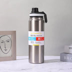 600/800/1000ML Thermos Bottle Stainless Steel Car Thermal Cup Keeps Cold and Heat Thermal Mug Sports Insulated Cup Vacuum Flask