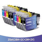 IBOQVZG LC422XL Ink Cartridges Suitable for Brother MFC-J5340DW MFC-J5740DW MFC-J5345DW MFC-J6540DW MFC-J6940DW Printer LC-422