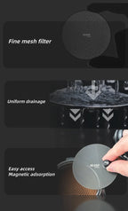 0.2MM Espresso Puck Screen Reusable Coffee Filter Screen 51/53/58mm Heat Resistant Mesh Screen Portafilter Barista Coffee Tools