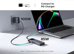 UGREEN Uno USB C HUB 6-in-1 4K60Hz PD100W 10Gbps USB3.2 Splitter Adapter for Laptop Macbook Pro Air USB Expander Docking Station
