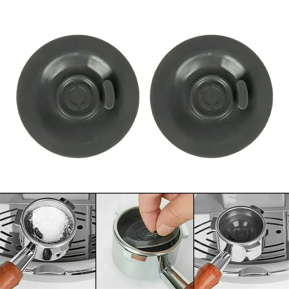 1/2/5PC,54/58mm Blind Filter Backflush Disk Rubber Cleaning Disc Insert For Breville Coffee Machine Portafilter Backwashing Tool