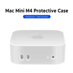 Easy Install Wear-resistant Waterproof Silicone Protective Case for Mac Mini M4/M4 Pro 2024 Precise Opening Dustproof Cover