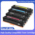 Compatible Toner Cartridge hp206 206A hp207 207A for HP Color LaserJet Pro M282nw M283cdw M255dw M255nw M283fdw No Chip