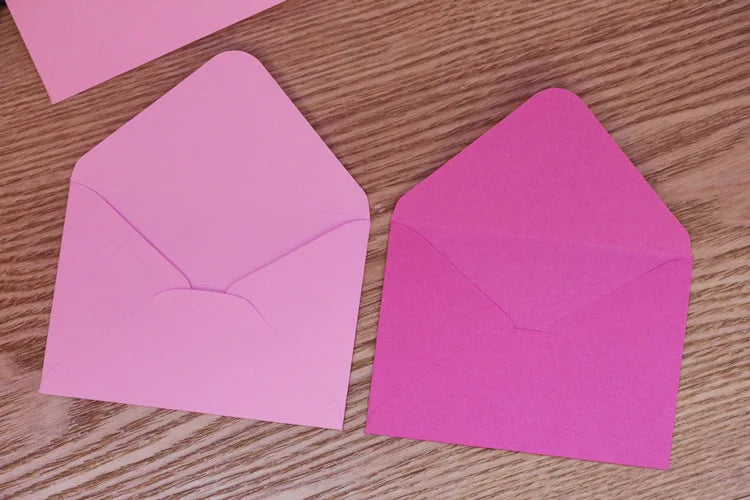 20pcs/pack 115mm * 82mm colored small envelopes, card mailing, business, wedding