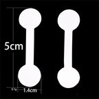 100pcs Paper Small Ring Price Tags Stickers Necklace Bracelet Blank Price Labels Display Diy Jewelry Packaging Making Supplies