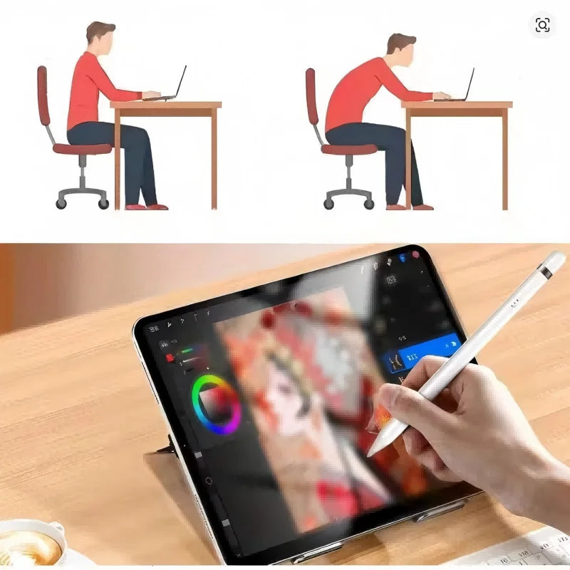 2pcs/Set Mini Portable Laptop Stand Riser Desktop Height Elevator Computer Keyboard Stand for Notebook