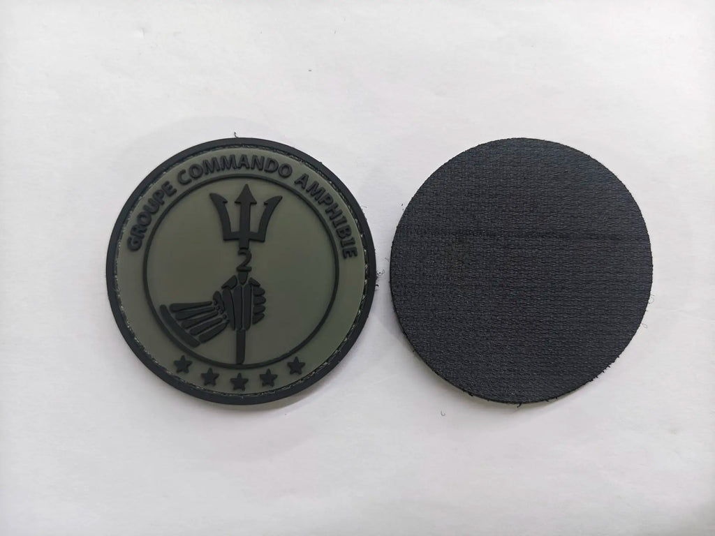 Custom Logo 3D PVC Silicone Patch Heat Transfer Rubber Label Clothing Tags Personalized Embroidery Patch DIY Garment Bag Hat