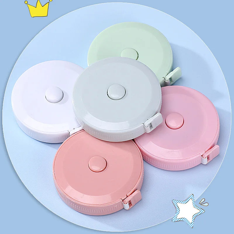 1Pcs 150cm Mini Tape Measure Body Sewing Flexible Ruler for Weight Loss Medical Body DIY Jewelry Making Accessories