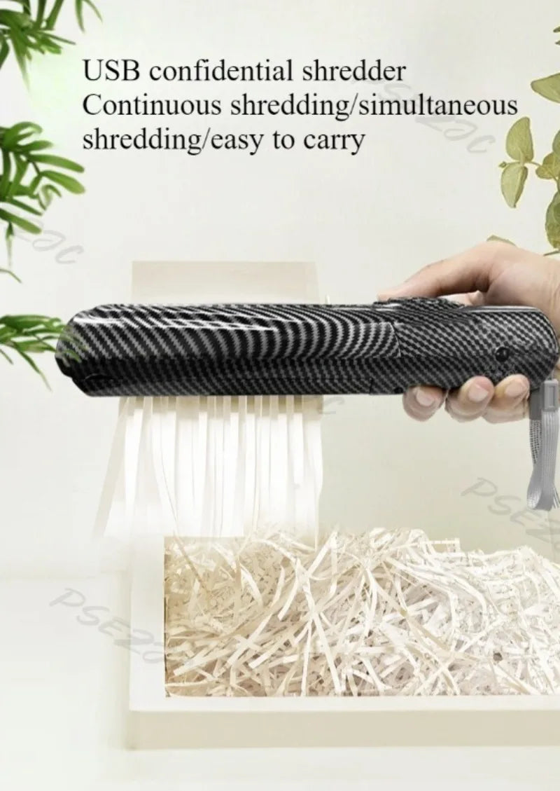 Portable USB Dual-Purpose Paper Shredder for Home & Office Shredder Tmnt Destructeur De Document