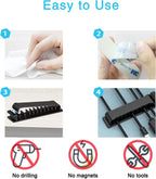 Cable Organizer Self Adhesive Cable Clips USB Cable Management Clamp Car Home Desk Wall Cord Holder Charging Wire Winder Manager