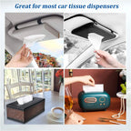 Car Tissue Refill, Disposable Facial Tissues, Face Towel, Tissues Travel Size Pack For Purse,Soft And Comfortable
