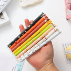 4/8pcs Colors Erasable Gel Pens with Erase Ink Cute Animal Pen Colours 0.5mm/0.7mm Tip Fine Ballpoint Pen for School Office Gift