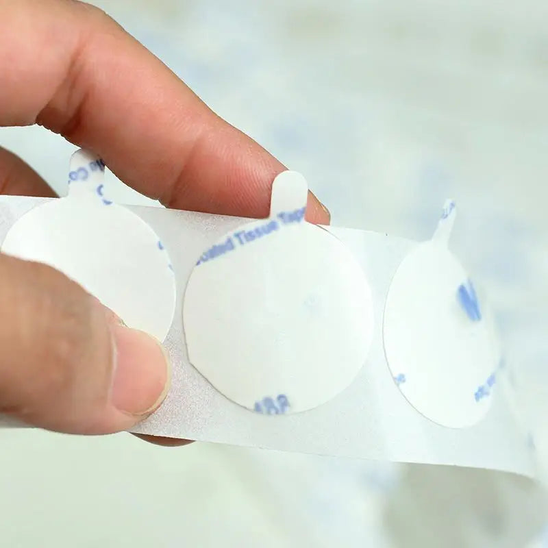 100/10PCS Seal Wax Stamp Stickers Self Adhesive Double Sided Round Circle Discs For Wax Sealing Stamp Candle Wick Making