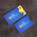 5Pcs Fashion Anti Theft for RFID Credit Card Protector Blocking Cardholder Sleeve Skin Case Covers Protection Bank Card Case