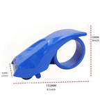 Heavy Duty Shipping Tape Dispenser Eco-Friendly Reusable Replaceable Master Piece for Pros with Patented 10° Sloped Design