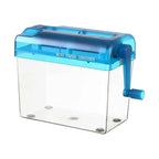 Small Paper Shredder Manual Document Shredder Household Paper Shredding Solution Household Small Mini Paper Shredder Tool
