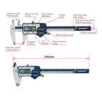 SHAHE IP54 Digital Caliper Electronic Caliper Ruler Digital Vernier Caliper Digital Caliper Stainless Steel Calipers