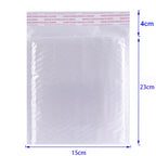 50Pcs Bubble Mailers White Poly Bubble Mailer Self Seal Padded Gift Bag Packaging Envelope Bags Book Shipping Package Bag