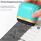 Anti Leakage Info Coverage With 3 Capsule Printing Ink Rolling Type Stamping Garbled Characters Privacy Seal Express Delivery
