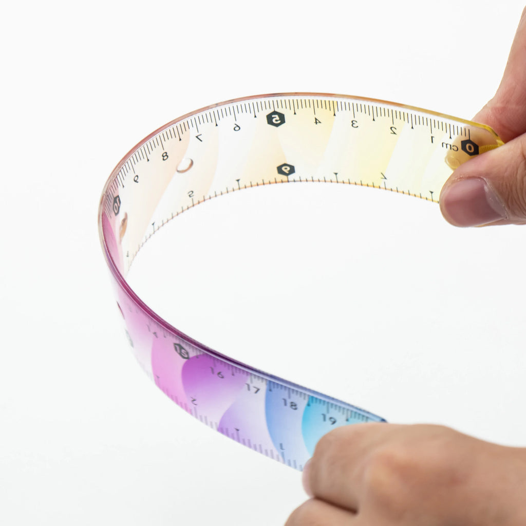 15cm, 20cm, and 30cm Soft Ruler Set - Clear Scale for Accurate Measurement - Flexible Measuring Tool for Crafts, Drawing