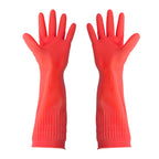 38cm Latex Long Gloves Aquarium Fish Tank Industrial Thick Protective Gauntlets Waterproof Rubber Dishwashing Gloves Kitchen