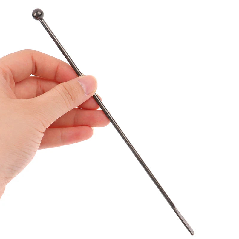 1Pc Stainless Steel Stirring Rod Coffee Yogurt Honey Stir Bartender Mixing Stirrers Creative Eco-Friendly Bar Kitchen Supplies