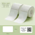 Niimbot B1 Portable Printer White Sticker 2/3/4/5Rolls Waterproof Paper Adhesive Label Printer Residential &Commercial For B21