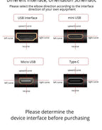 Ribbon FPV HDMI-Compatible Connector Flexible Flat Cable Raspberry Pi 4 Micro HDMI to HDMI/Mini HDMI Female 90 Degree FFC 20pin