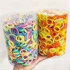 50/100/300pcs Kids Elastic Hair Bands Girls Sweets Scrunchie Rubber Band for Children Hair Ties Headband Baby Hair Accessories