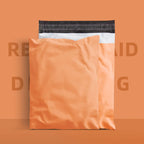 Environmentally friendly custom printing logo, luxurious matte white plastic mailing envelope, polyethylene shipping bag 50pcs