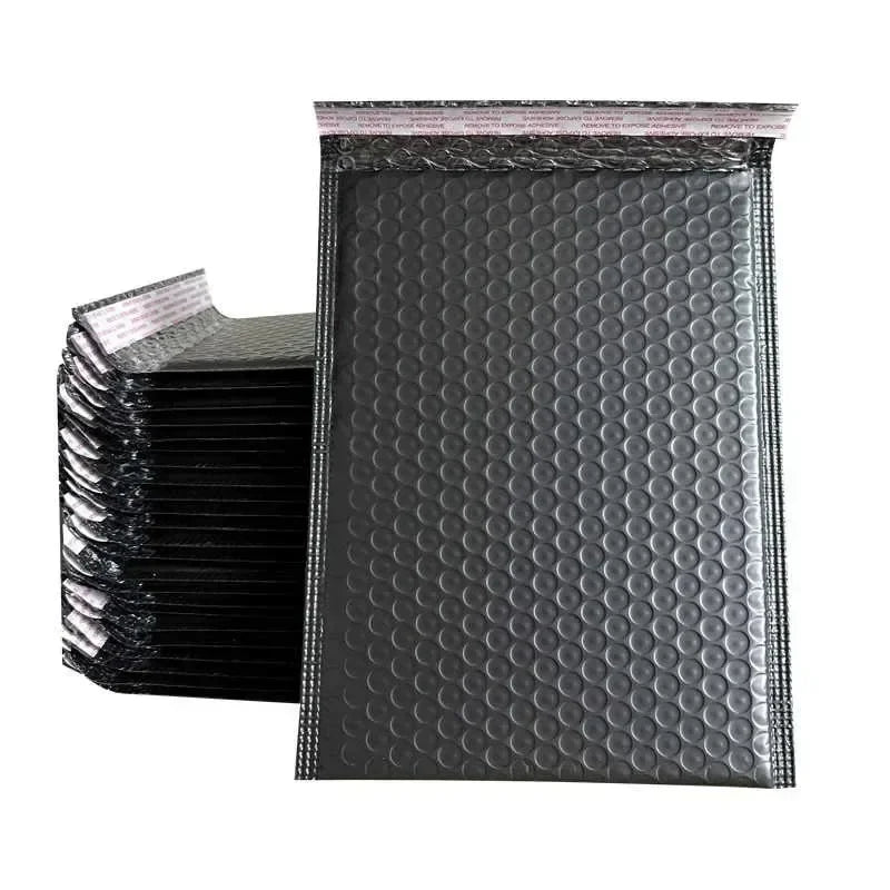 10/50pcs Black Pink Bubble Envelopes Bag Waterproof Foam Adhesive Self Seal Packing Bags Mailers Shipping Storage Organizer Bags
