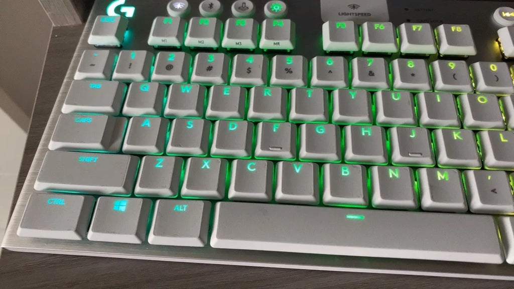Matte Transparent Semi-Translucent, Suitable for Logitech G813, G913, G915X TKL Keyboard Stickers, Key Film, Anti-Oil