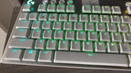 Matte Transparent Semi-Translucent, Suitable for Logitech G813, G913, G915X TKL Keyboard Stickers, Key Film, Anti-Oil