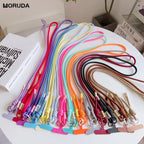 Candy Color Colorful Adjustable Long Lanyard for Mobile Cell Phone Crossbody Anti-Lost Strap Hanging Rope Universal Necklace