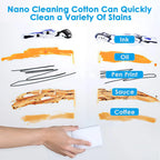 20 40 Pcs Melamine Sponge Compressed Magic Shoes Kitchen Office Bathroom Multi-function Cleaning Tools Double Compression Sponge