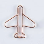 10pcs/set Metal Paperclips Multiple Cartoon Heart Animal Styles Paper Clip Book Scrapbook Planner Page Bookmark Binder Clip