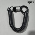 Colorful Spring Coil Lanyard DIY Phone Tether Keychain Pendant Earphone Holder for Mobile Case Accessory