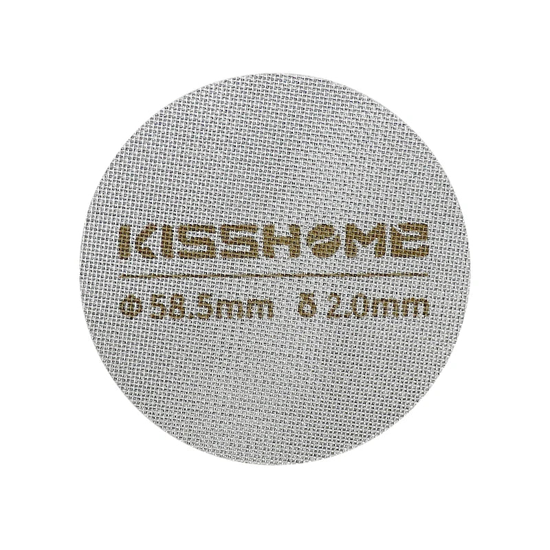 Coffee Puck Screen Fit 51mm 53.5mm 58.5mm Reusable Ground Filter Mesh Heat Resistant Metal For Espresso Accessories Barista Tool