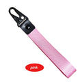 Personalized Keyrings Name Embroidered Keychain Wrist Strap Car Key Tag Custom